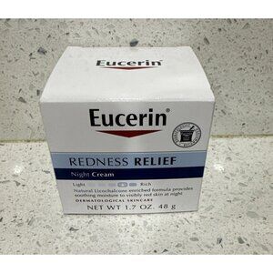 Eucerin Redness Relief Dermatological Skincare Night Creme Night Cream 1.7oz